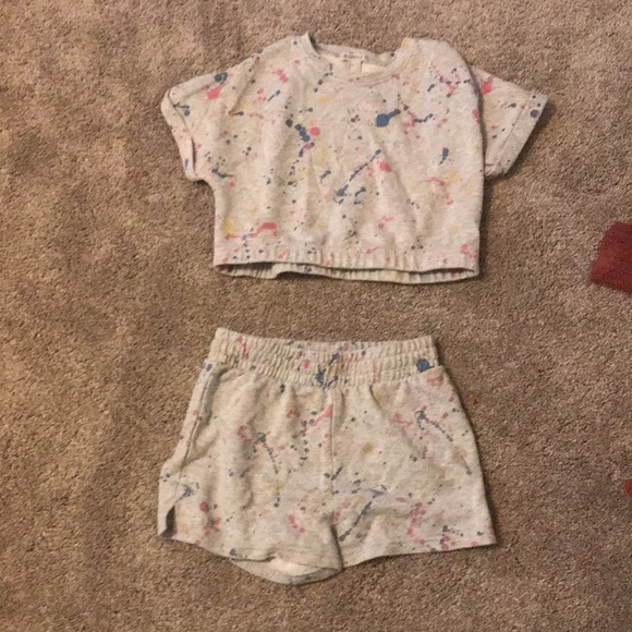 Paint splatter gray set - Picture 3 of 3